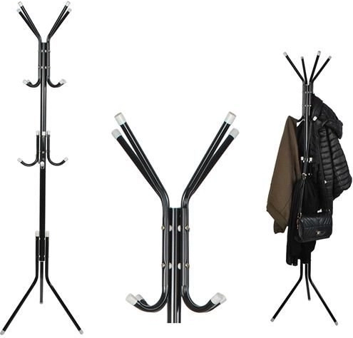 Ruhhy floor-standing coat rack 170 cm black