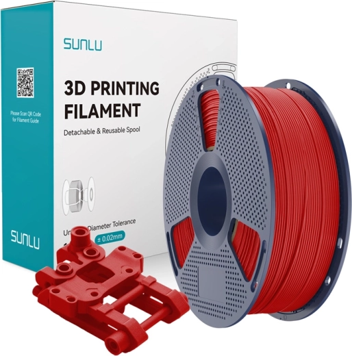 Sunlu ABS-filament punane