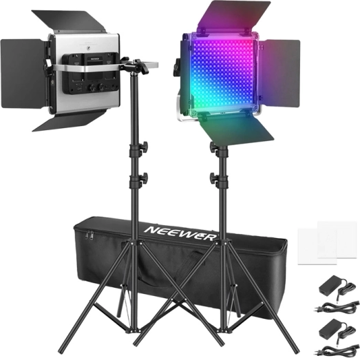 Neewer LED-valgus x660 pro II RGB (komplekt statiividega)
