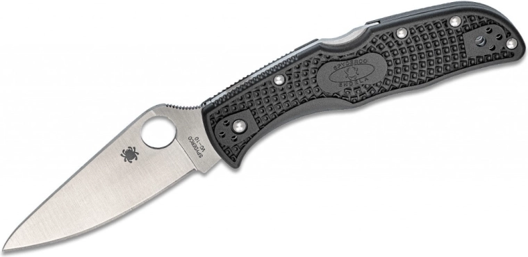 Spyderco Endela Lightweight Black musta lukustuv taskunuga 8,7 cm