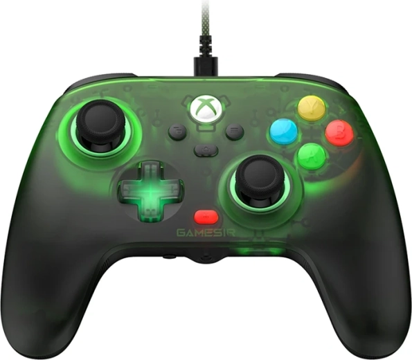 GameSir T7 Pro juhtmega mängupult Xboxile ja PC-le (retro roheline)