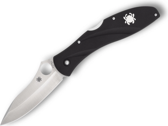 Spyderco Centofante 3 kokkupandav taskunuga 7,9 cm, satin, must FRN