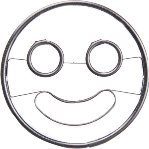 Stainless steel smiley face (smile) cookie cutter