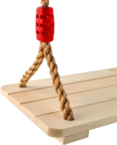Sturdy wooden seat for comfortable sitting