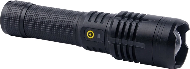 Solight LED rechargeable flashlight 1400 lm with zoom and power bank - 1 piece