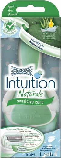 Naiste raseerija Wilkinson Intuition Naturals Sensitive Care + 1 raseerimispea