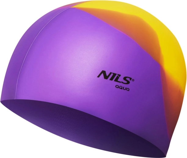 Silikoonist ujumismüts NILS Aqua multicolor