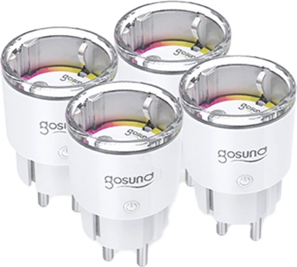 Nutikas pistikupesa GOSUND EP2-Z ZigBee 10A – 4 tk komplekt