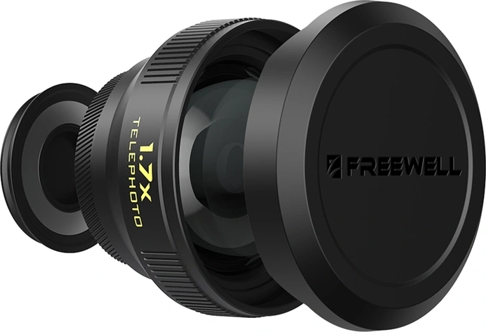 Freewell 1,7× teleobjektiiv nutitelefonile 17 mm kinnitusega