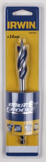 Puidupuur BLUE GROOVE 6 × 14 mm IRWIN