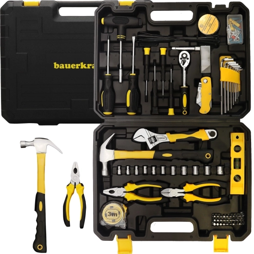 Bauerkraft Tool Set in Case, 111 Pieces