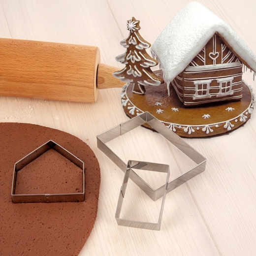 Täielik 3D piparkoogimaja komplekt