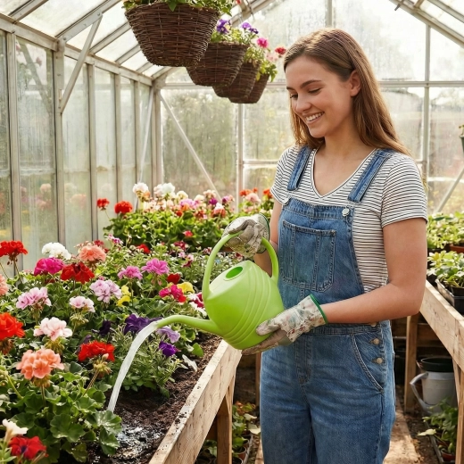 Roheline plastist kastekann 1,45 l