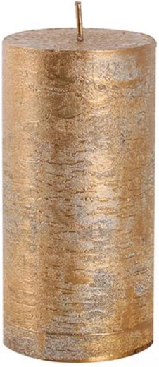 Rustikaalne Provence’i küünal, vasekarva, 12 cm