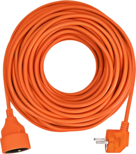 Solight pikenduskaabel ühendusega, 1 pistikupesa, 30 m, oranž