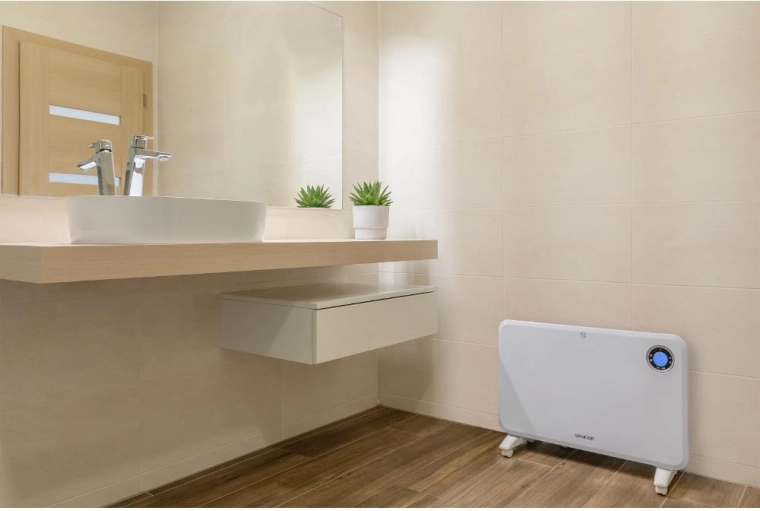Comfort even in the bathroom