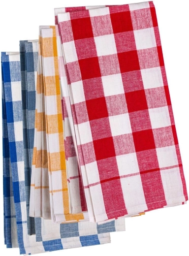 Köögirätikud Multi Check 50 × 70 cm, puuvill, värvide segu (2 tk)
