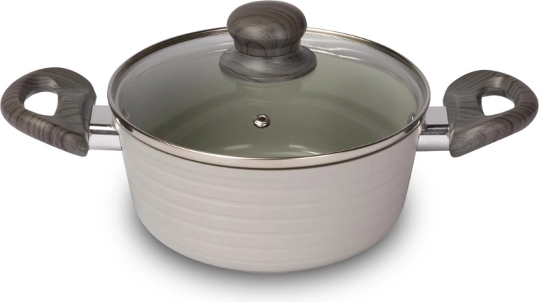 Lamart Stripe kaanega kastrul 18 cm