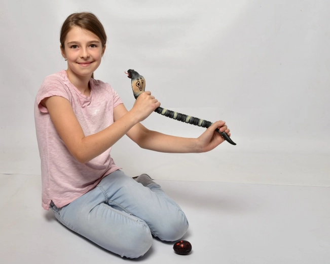MAC TOYS interaktiivne kaugjuhitav RC-kobra 44 cm