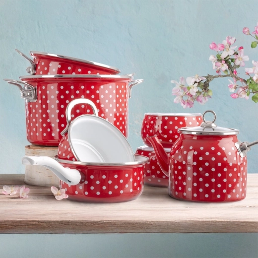 Polka-dot style for the kitchen