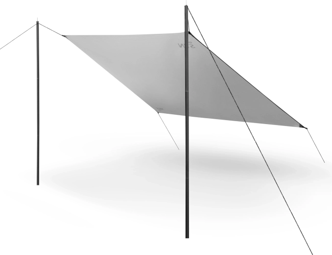 Usaldusväärne kaitse: UV-d peegeldav kate ja 1500 mm
