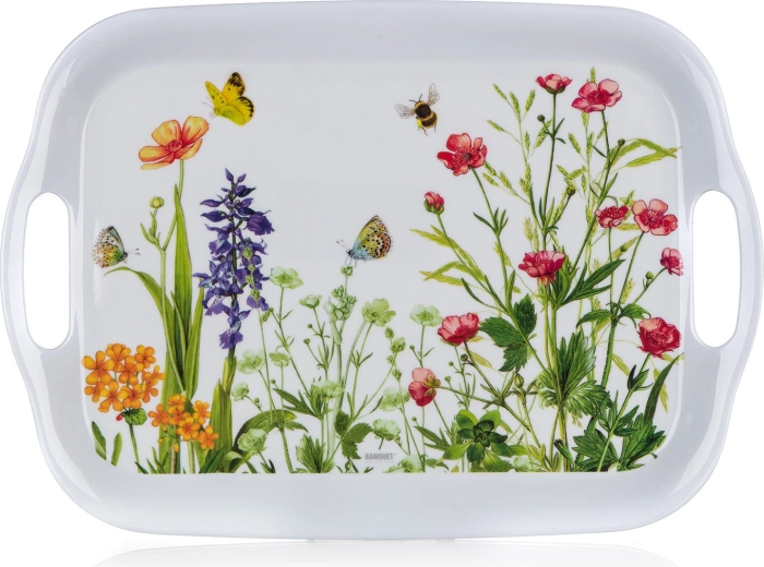 Melamiinist serveerimisalus Meadow 36 × 25,5 cm sangadega