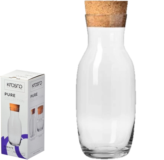 Karahvin loodusliku korgiga Pure 1 l Krosno
