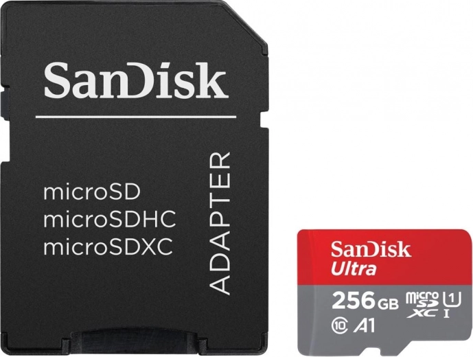 Ultra microSDXC 256GB 150MB/s A1 SD-adapteriga