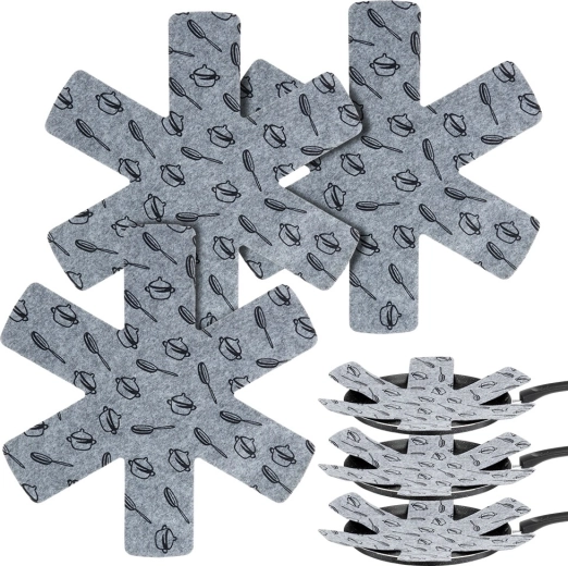 Felt Pan Protectors 38 cm, Set of 3