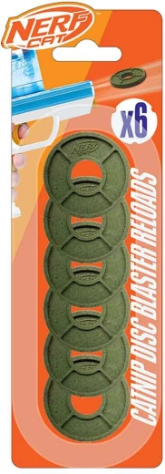 NERF CAT asendusvahtkettad catnipiga, 6 tk