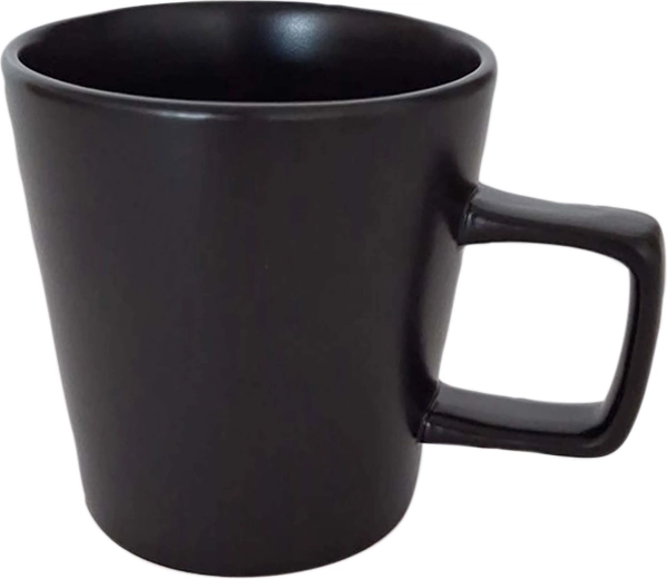 Keraamiline kruus Kitchisimo matt must 350 ml