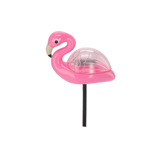 Mänguline roosa flamingo disain