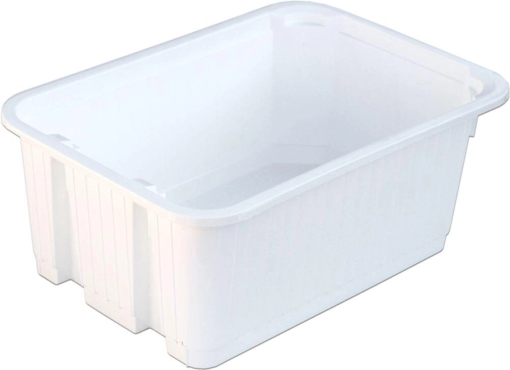 Virnastatav plastkorv 30 × 21 × 12 cm – värvide segu