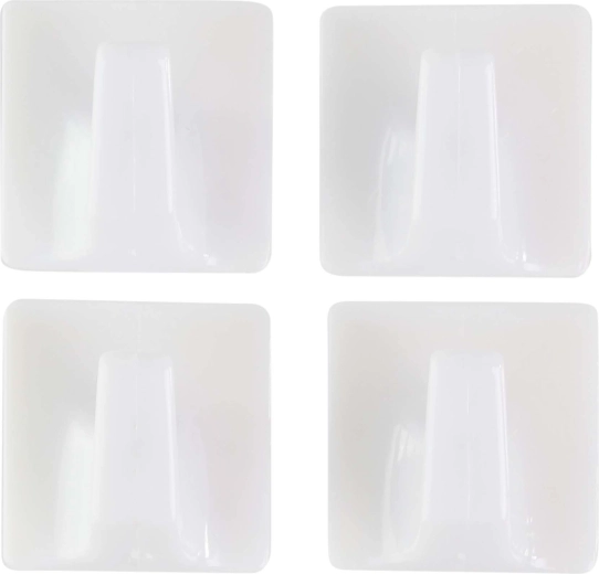 Plastikust isekleepuvad konksud TORO, 4 tk