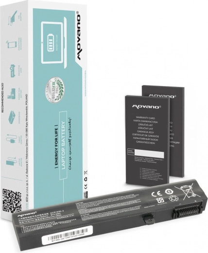 Sülearvuti aku MSI CX62/GE62/GE72/GL72/PE70 jaoks 4400 mAh (48 Wh) Movano
