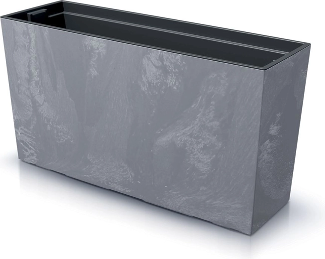 Istutuskast sisuga URBI Case Beton Effect M, 77 cm, marengo