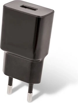Maxlife võrgulaadija USB 2,1 A ja micro USB kaabliga, must