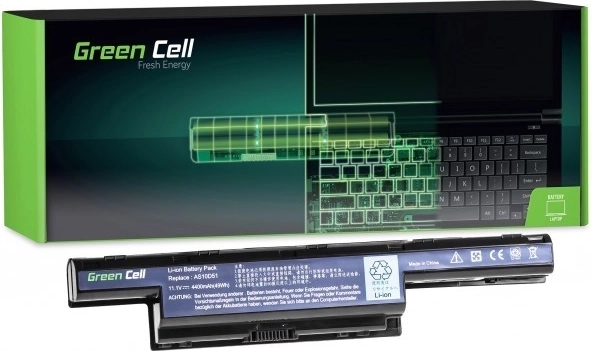 GREENCELL-i aku ACER Aspire’ile – asendus AS10D31/AS10D41/AS10D51/AS10D71