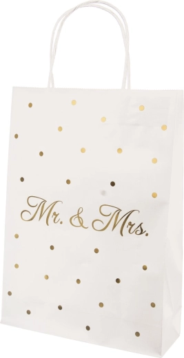 Kingikott Mr./Mrs. valge 26 × 10 × 32 cm