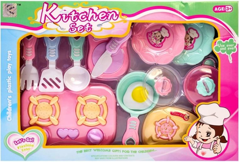 Köögikomplekt – 14 osa – 1 tk