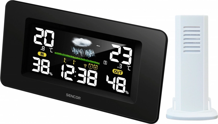 Meteoroloogiajaam SWS 5270 värvilise LCD-ekraaniga