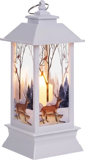 Valge jõulude LED-latern Ruhhy