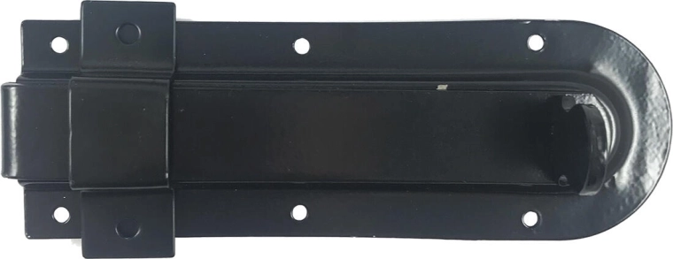 AGS Gate Bolt 160 mm Black for Gates and Hutches
