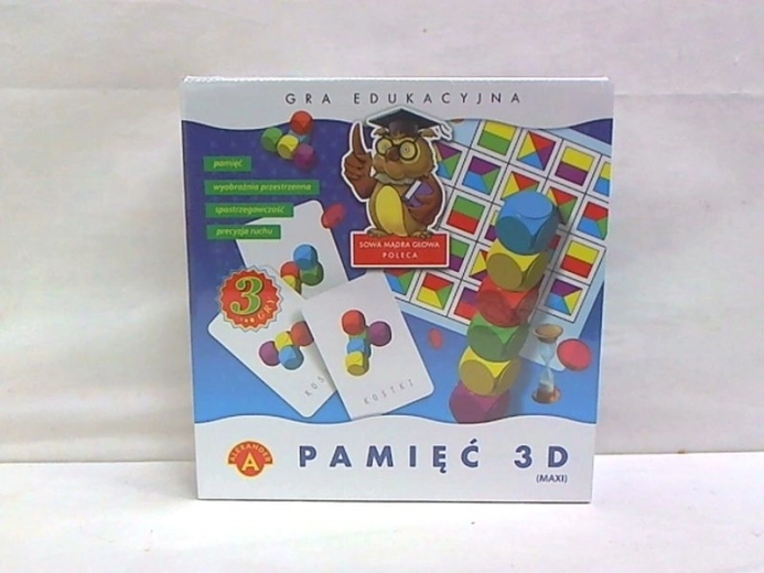Pamięć 3D maxi – ruumiliste mängude komplekt