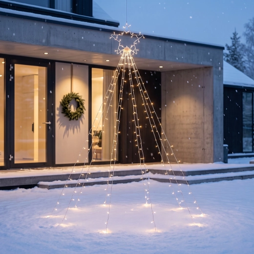 Soe valge valgus pühademeeleolu loomiseks