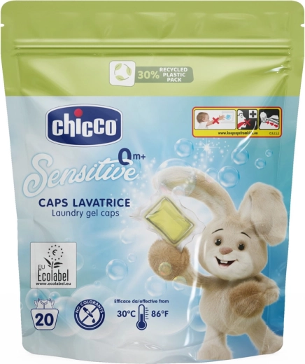 CHICCO Baby Sensitive Laundry Pods, 20 pcs