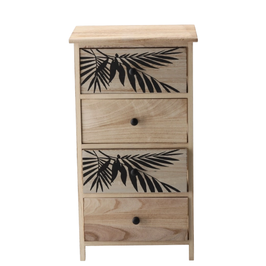Four drawers for quick tidiness
