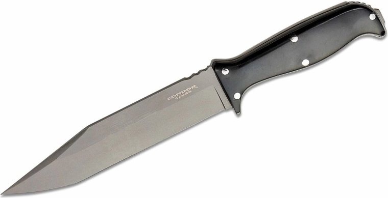 Condor Enduro universaalne nuga 17,3 cm, must, Micarta, Kydex-tupp