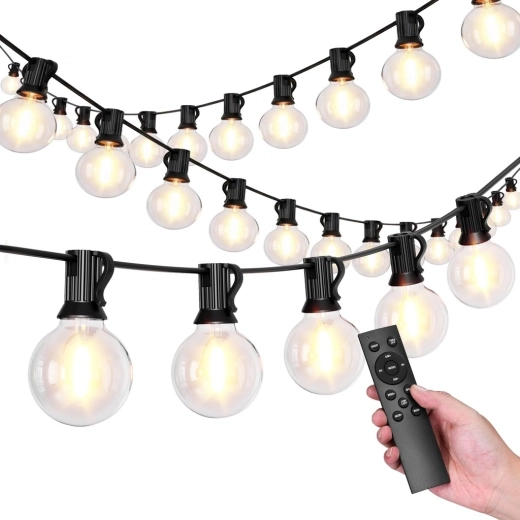 Aia valgusketid 15 m, 25 LED-pirni, 9 režiimi, välitingimustesse IP44