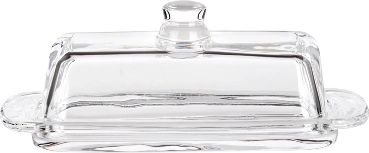 Transparent glass for easy checking